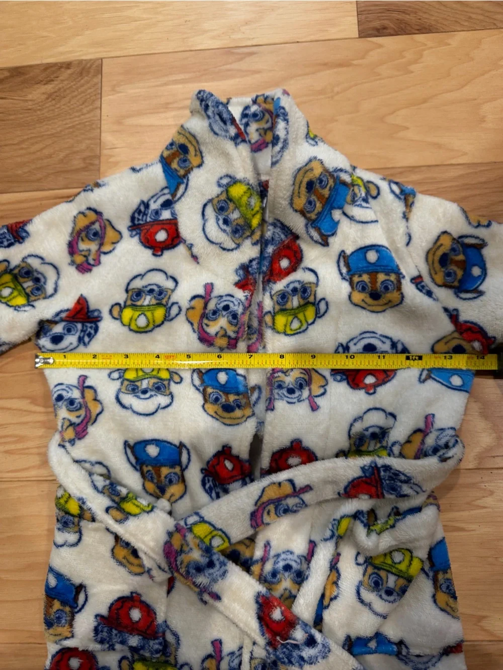 Nickelodeon Paw Patrol Plush Fleece Robe Size 4T